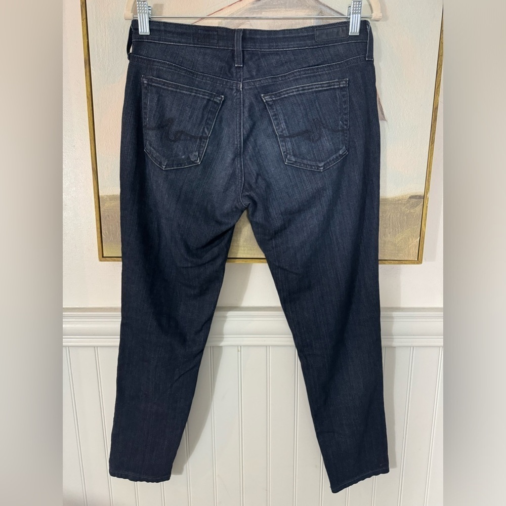 AG Adriano Goldschmied The Legging Ankle Super Skinny Ankle Jeans Dark Wsh Sz 27 - Picture 8 of 11